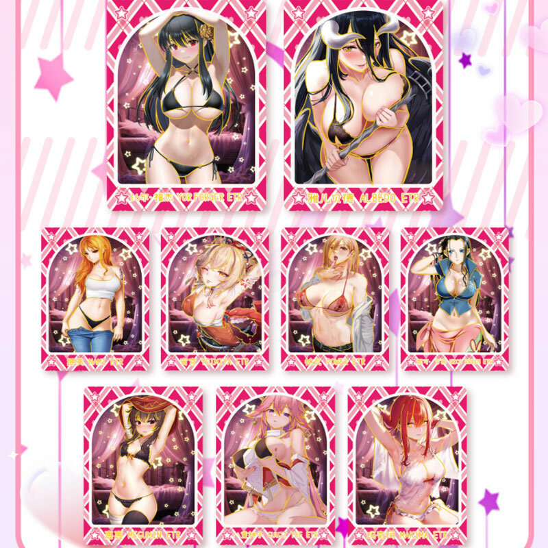 Senpai-女神の5コレクションカード,Waifuブースターボックス,tcg,CCg,おもちゃ,ホビーギフト,超人気,最新,2020