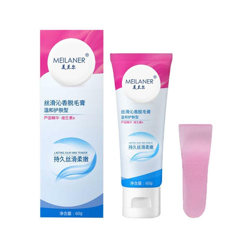 Hair Removal Cream Painless Hair Remover For Armpit Legs And Arms Skin Care Body Care Depilatory Cream For Men Women 60g K6o0