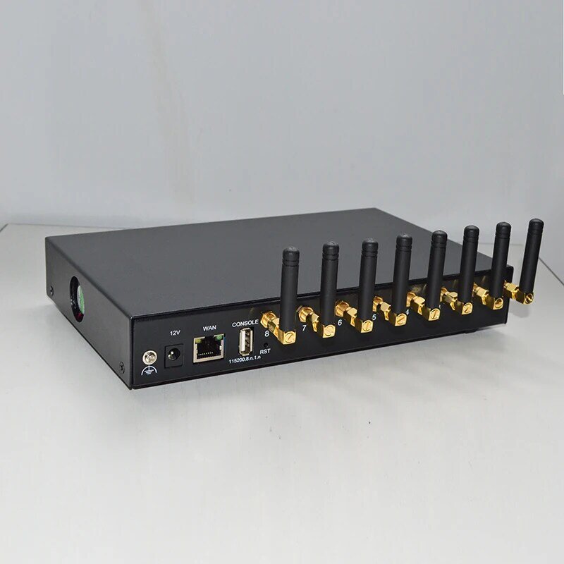 2G/3G/4G gsm 8 ميناء sms جهاز مودم لشرائح sim