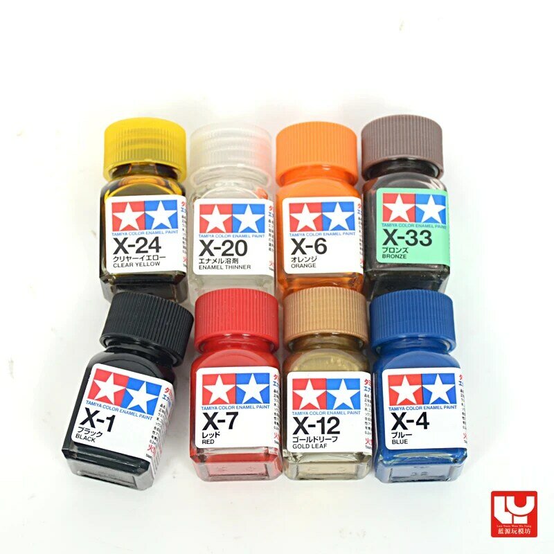 10ml Tamiya X25-X34 model paint oily enamel paint  bright series 11