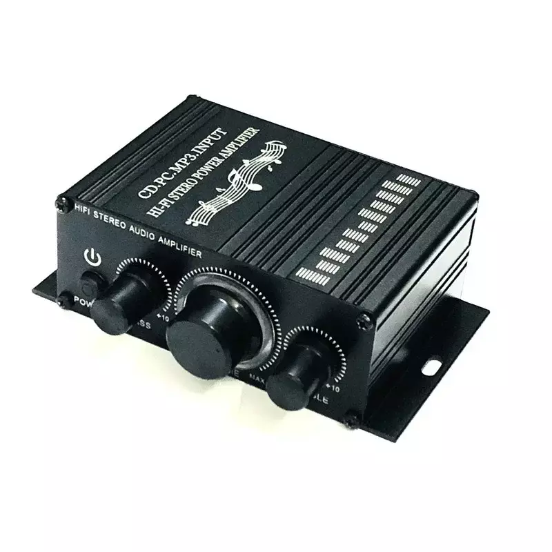 Domowe wzmacniacze cyfrowe Audio Bass Audio Power wzmacniacz Bluetooth Hifi FM muzyka samochodowa głośniki z subwooferem wzmacniacze kina domowego