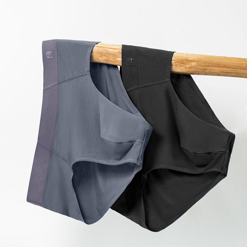 Maden Modal Slips nicht sensorisch bedrucktes Design atmungsaktive und bequeme mittelgroße Unterhose für Männer