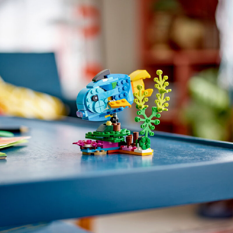 Parrot kesulitan tinggi Splicing dan perakitan terpadu dengan blok mainan untuk anak laki-laki dan perempuan ulang tahun anak hadiah Hari 31136