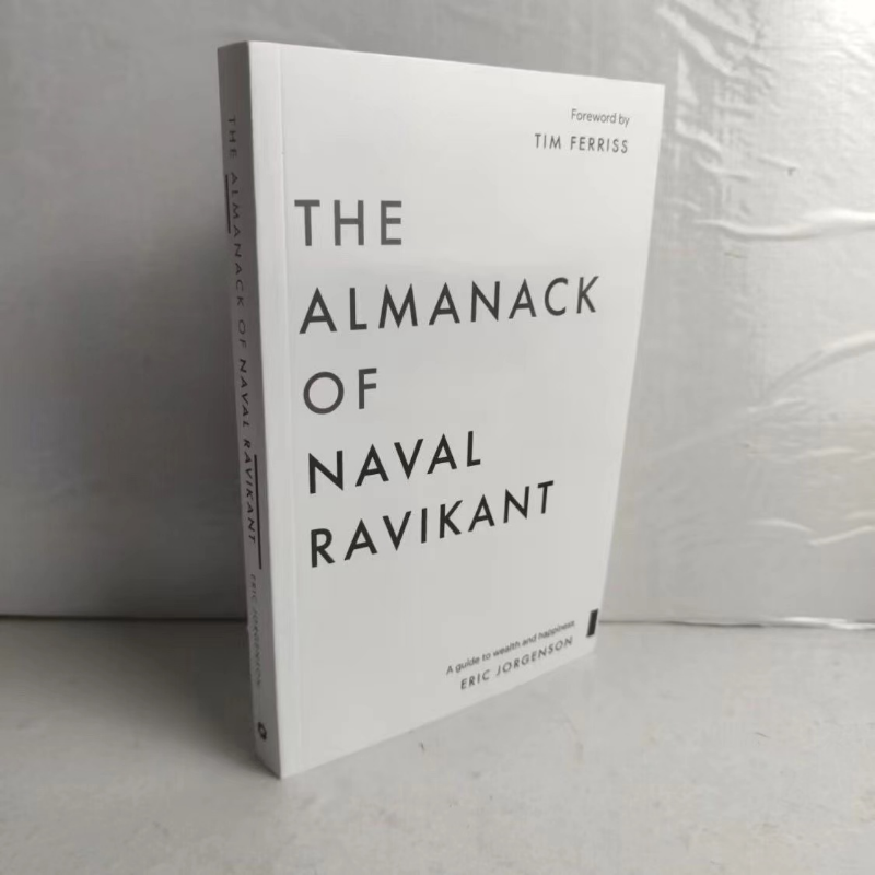 O Almanaque do Naval Ravikant, Um Guia para a Riqueza e Felicidade, Brochura English Book