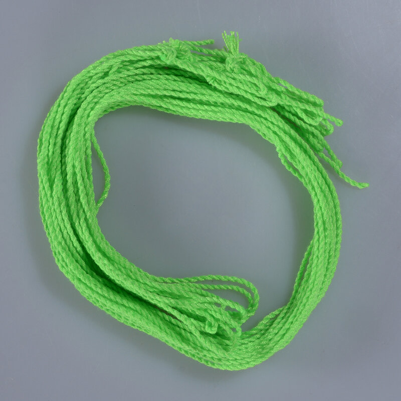 Pro poli corda, 10, embalagem de 100% poliéster, verde neon