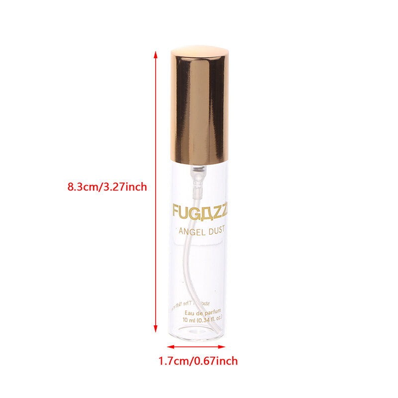 10ml Mini Portable Perfume Bottle Spray Refillable Cosmetic Sample Glass Bottling Empty Container