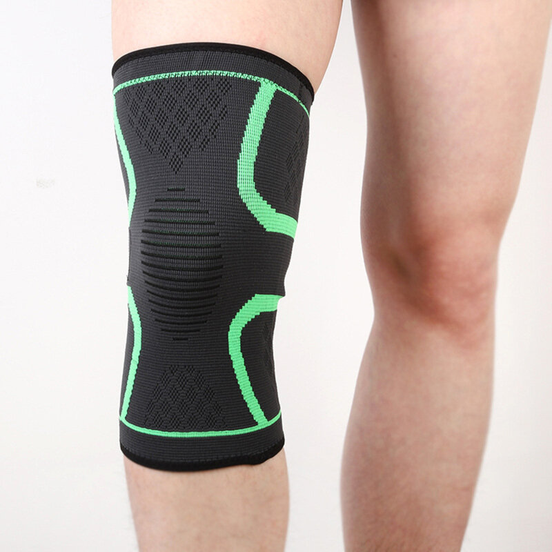 1 buah bantalan pelindung lutut nilon, pelindung lutut olahraga untuk menari, bantalan lutut lari basket, pelindung lutut olahraga, 2023
