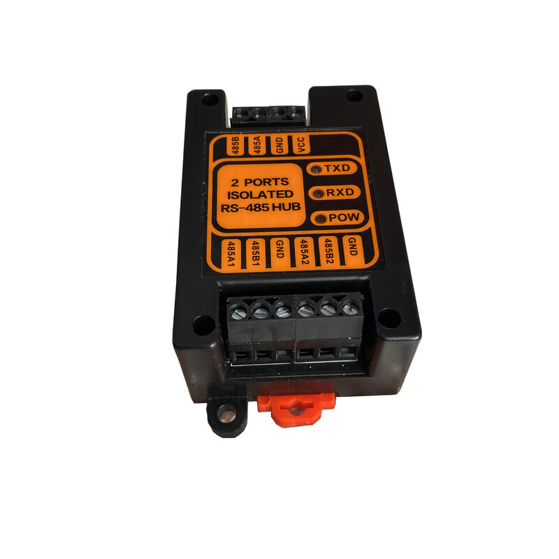 1 in 2 out RS485 bus converter 2-way RS485 hub  transmitter  isolated relay signal amplification industrial grade