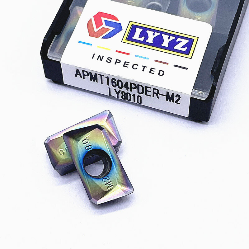 Apmt1605pari XM LY8010 muslimxm H2 M2 inserto in metallo duro tornio fresatura utensili cnc