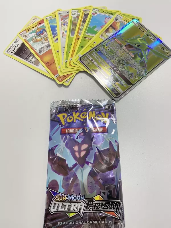 1 Pack Pokemon Card Frans Engels Zon Amp Maan Gx Team Unbroken Bond Unifie Minds Evolutions Collectible Trading Cards speelgoed