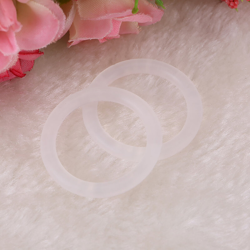 Attache-tétine en silicone pour bébé, anneaux en forme de O, porte-sucette, adaptateur, 20 pièces