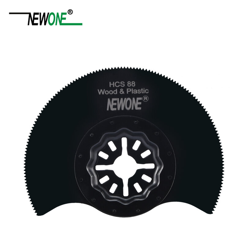 NEWONE Starlock 10 мм/20 мм/32 мм/45 мм/65 мм лезвия пилы HCS полукруглая шлифовальная Накладка для электроэнергии Осциллирующие инструменты многофункциональный инструмент