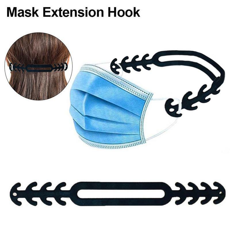 10Pcs Face Ear Hooks Extension Buckle Strap Hook Silicone Adjustable Buckle Extension Strap Ear Accessories For Adults Elders