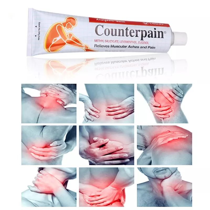 Tailândia Squeeze Counterpain Relief Cream, alivia a dor muscular, artrite reumatóide, Massagem entorse, entorse, 1pc