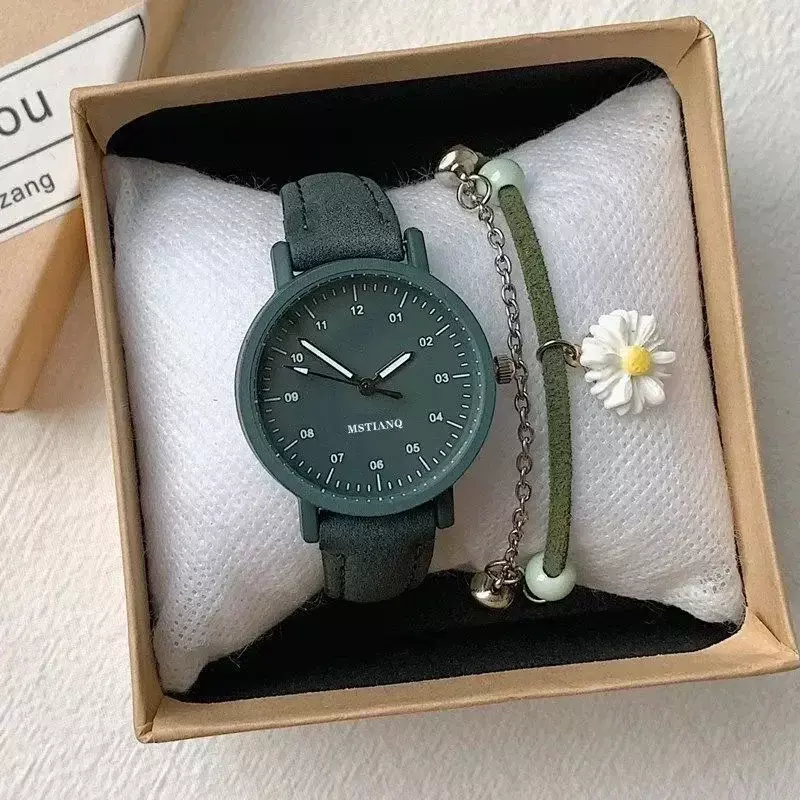 Women Luxury Quartz Watch PU Leather Strap Watches Waterproof Round Dial Retro Bracelet Watch Ladies Girls Wristwatch Reloj 시계