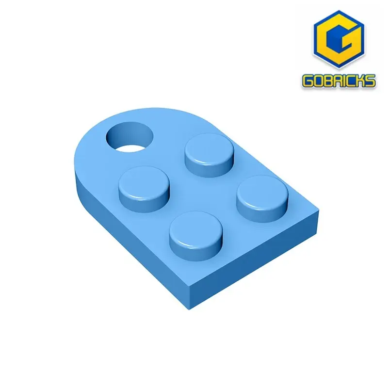 Gobricks GDS-846 platte, modifiziert 2x3 mit Loch kompatibel mit Lego 3176 Kinder DIY pädagogische Bausteine technisch