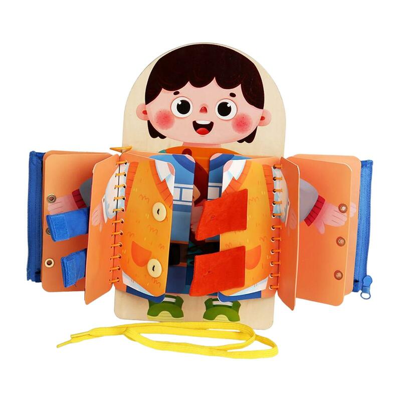 Travel Toys Basic Skills Vroege Educatieve Sensorische Speelgoed Kleuterschool Leren Speelgoed Drukke Board Montessori Speelgoed Voor Baby Hoilday Cadeaus