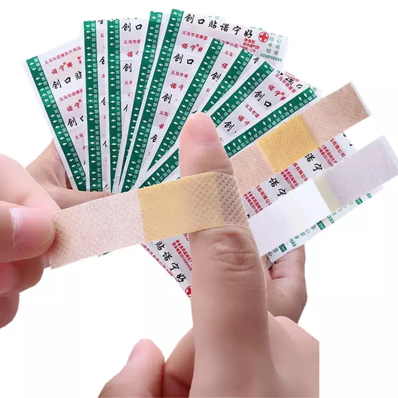 50pcs/set First Aid Woundplast Children Band Aid Breathable Patch Waterproof Adhesive Bandages Medical Surgical Tape Plaster