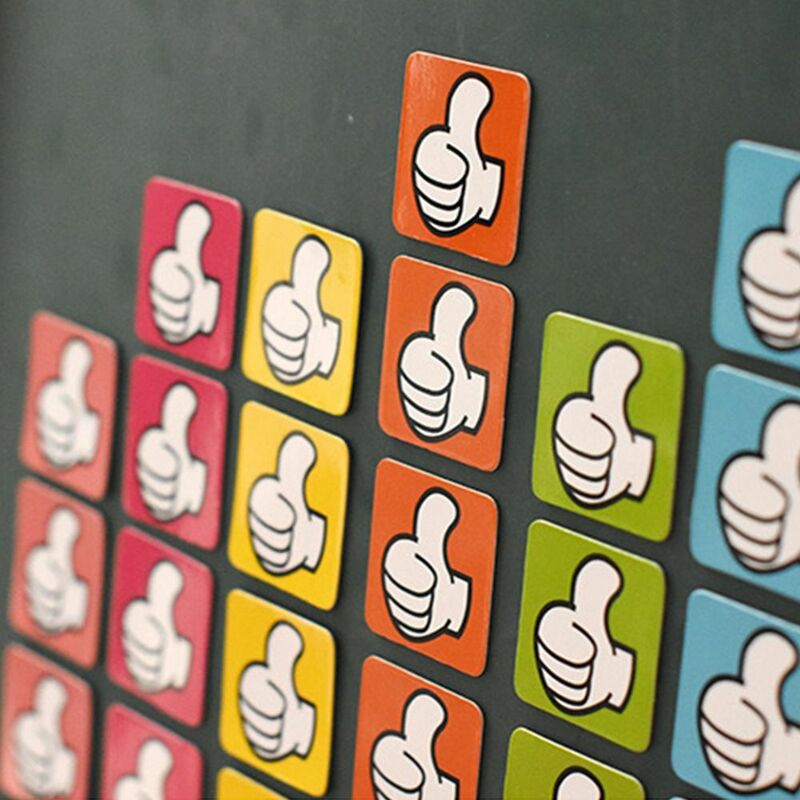 20pcs Reusable Magnet Encouragement Reward Stickers Kids Adorable Magnetic Stickers Decor Reward Motivation Sticker