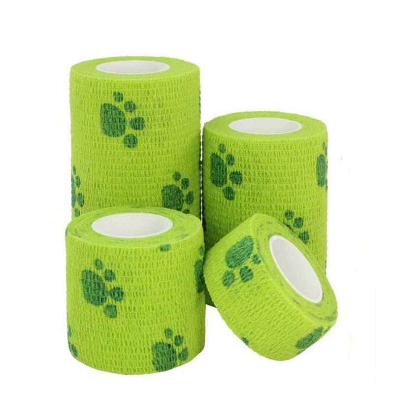 1Pcs Waterproof Medical Therapy Self Adhesive Bandage Muscle Tape Finger Joints Wrap First Aid Kit Pet Elastic Bandage 2.5-10cm