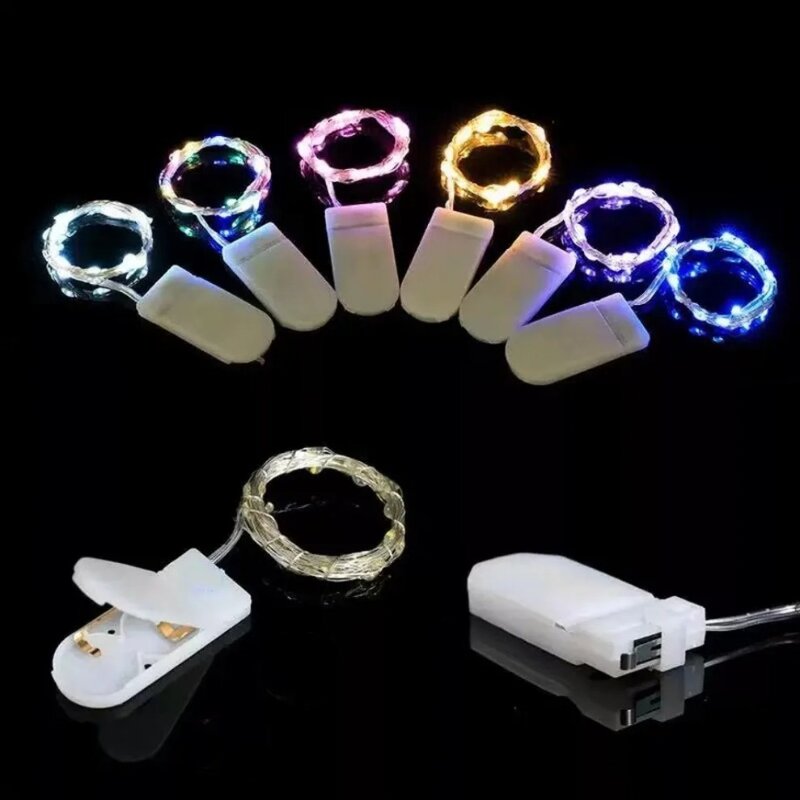 5M LED String Lights Waterproof Led Copper Wire Fairy Lights Battery Operated DIY Wedding Party Christmas Decoration Lights