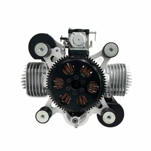 DLE170M Gasoline/Petrol Paramotor Engine Paragliding Engine 17.5HP/7500rpm Electric Starting Power Generation Version