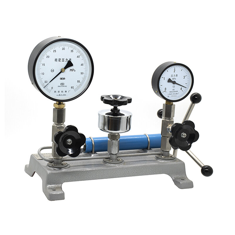 YW-6 cina manometro ad alta precisione Tester di pressione pompa calibratore 6MPa escluso manometro