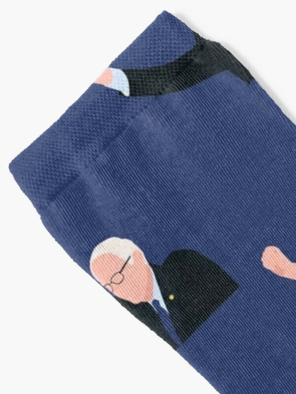 Bernie Sanders Sokken Cartoon Grappige Geschenken Designer Merk Luxe Vrouw Sokken Heren