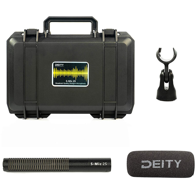 Aphoture Deity-S-Mic 2S مكثف ميكروفون كارديويد ، بندقية مقاومة للماء ، ضوضاء منخفضة ، ميكروفون محمول للكاميرا ، الفيديو ، الفيلم