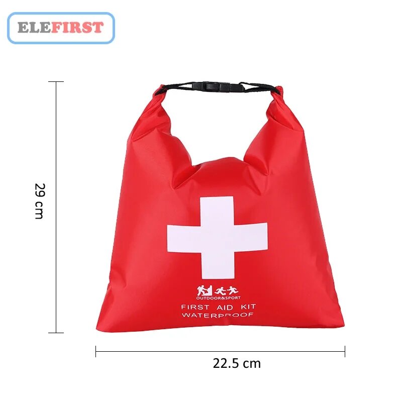 Outdoor-Überlebens-Notfall-Kits für Outdoor-Camp Wandern Angeln Notfall-Kits Zubehör tragbare wasserdichte Erste-Hilfe-Tasche