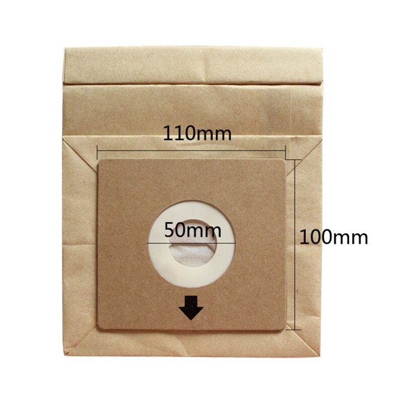 Бумажный мешок для пылесоса/мешок для сбора пыли, сменная доска премиум-класса, размер 10x1, Прямая поставка
