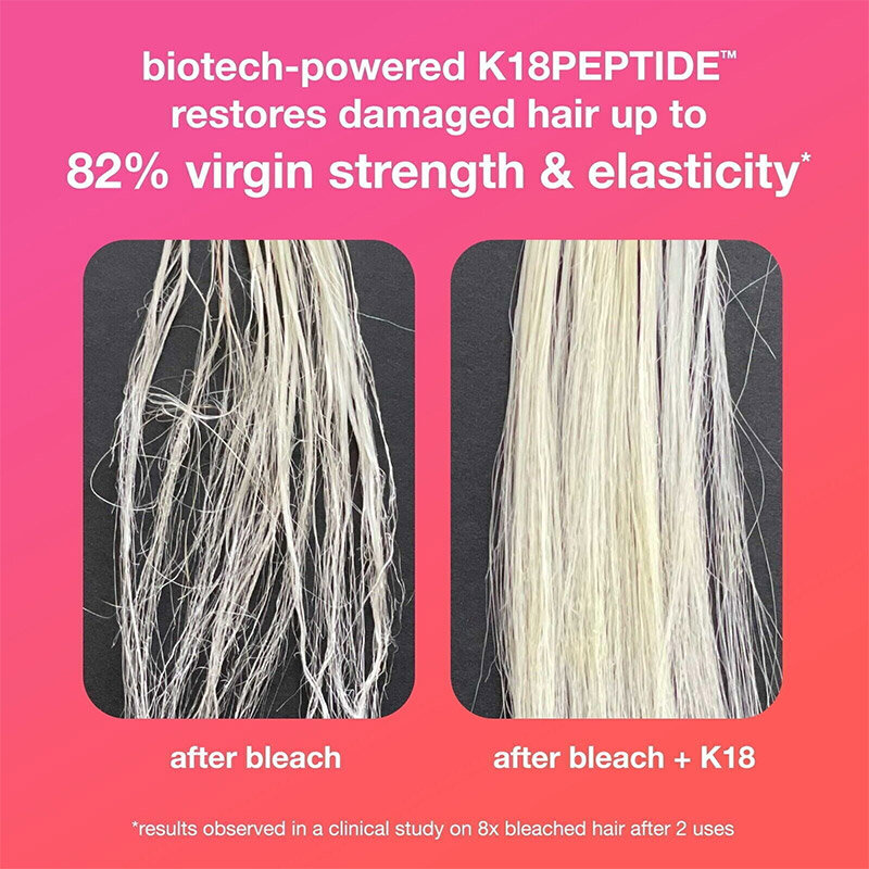 K18-Mascarilla reparadora para el cabello, tratamiento de queratina y cuero cabelludo, restauración Molecular suave, profunda