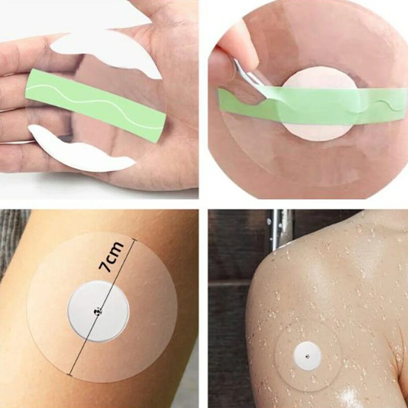 Freestyle Libre Adhesive Patches Sports Stretchable Waterproof 10PCS Breathable Sensor Set Fixic Hypoallergenic