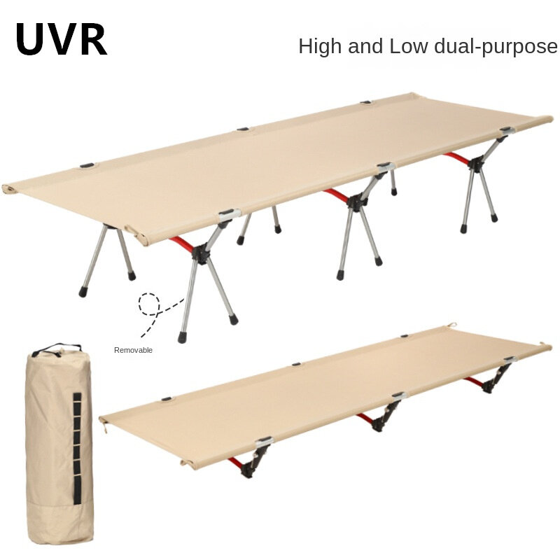 UVR-طوي شخص واحد صالة كرسي ، المحمولة ، عالية ومنخفضة ، ثنائي الاستخدام ، مريحة ، مكتب ، الغداء ، التخييم ، في الهواء الطلق