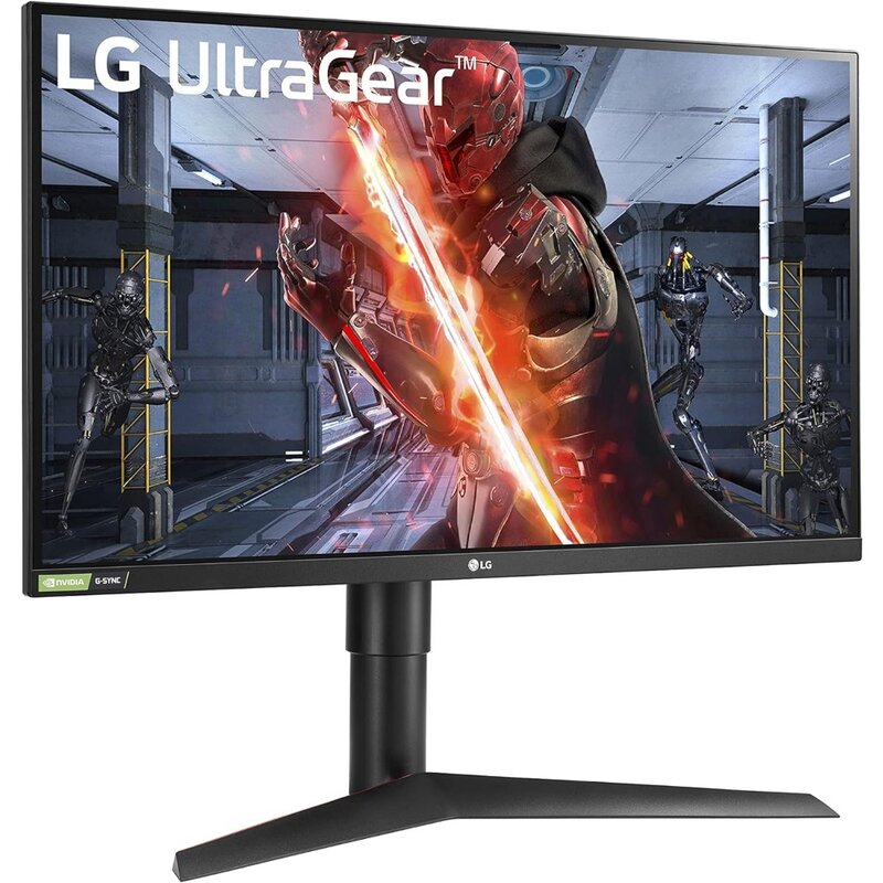UltraGear QHD 27-Inch Gaming Monitor 27GL83A-B - IPS 1ms (GtG), with HDR 10 Compatibility, NVIDIA G-SYNC, and AMD