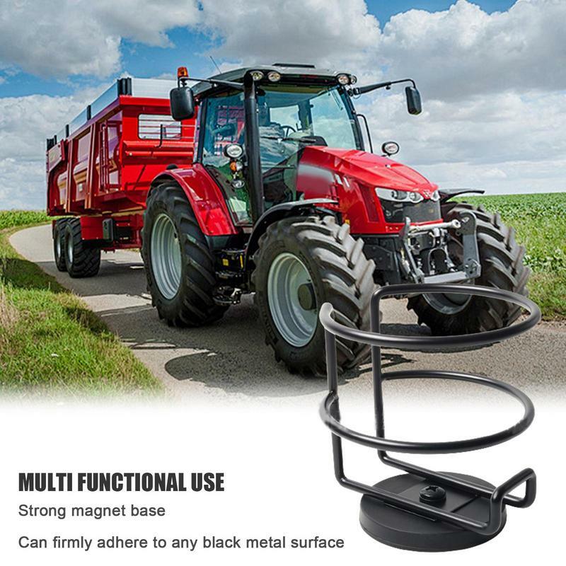 Magnetic Cup Holder Multi-functional Magnet Can Holder On Metal Surface Tractor Cup Holder Magnetic Bottle Holder For Tractor