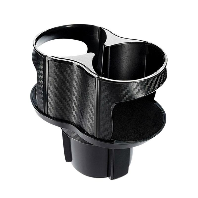 2-in-1 Car Cup Holder Expander Cupholder Adapter Auto Cup Expandable Organizer Storage Multifunction Interior Accessories C C8D2