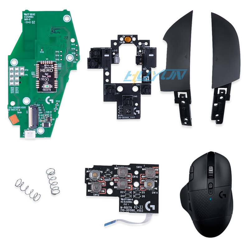 Maus Motherboard Seite Key Panel Board Switch Shell für Logitech G604 Maus