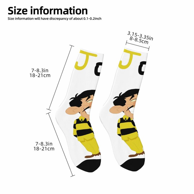Забавные сумасшедшие Компрессионные Мужские носки Джо в стиле хип-хоп винтажные носки T-The Daltons с рисунком для мальчиков Повседневный подарок