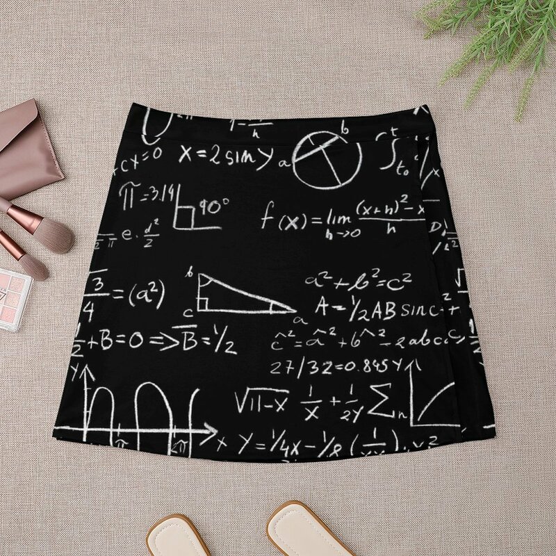 Minifalda de matemáticas para mujer, faldas de estilo coreano, estética de los años 90, verano, 2023, 2023