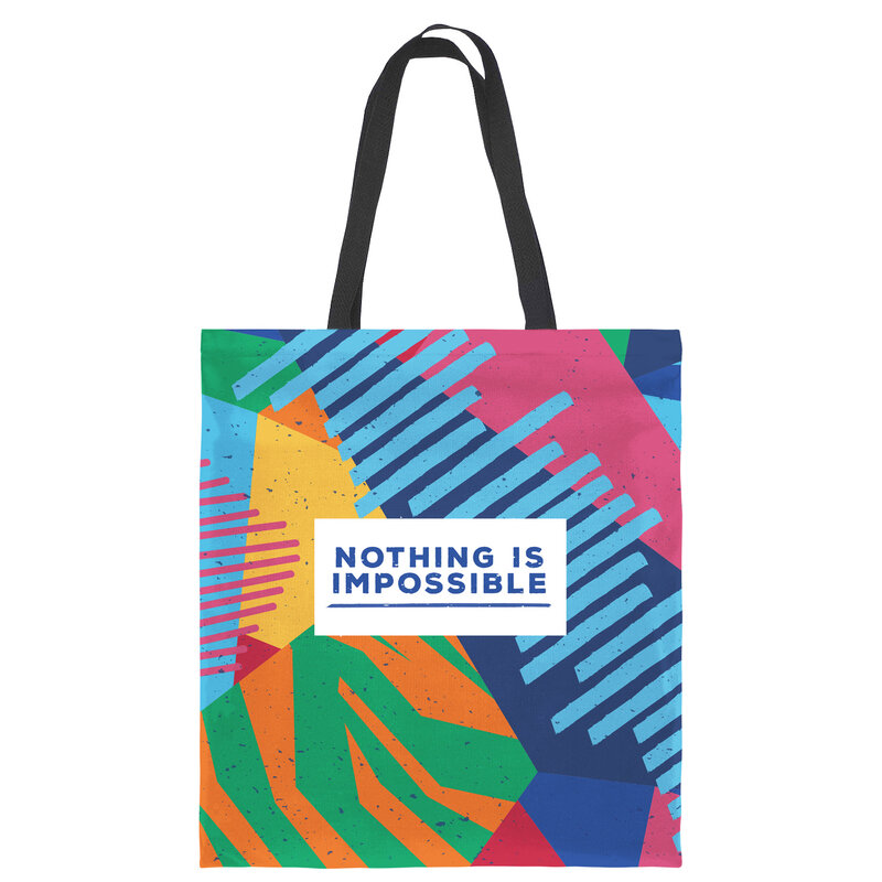 Рекламная Сумка-граффити, Подарочная сумка, модная сумка, вместительные сумки для покупок, женская сумка для покупок, можно персонализировать