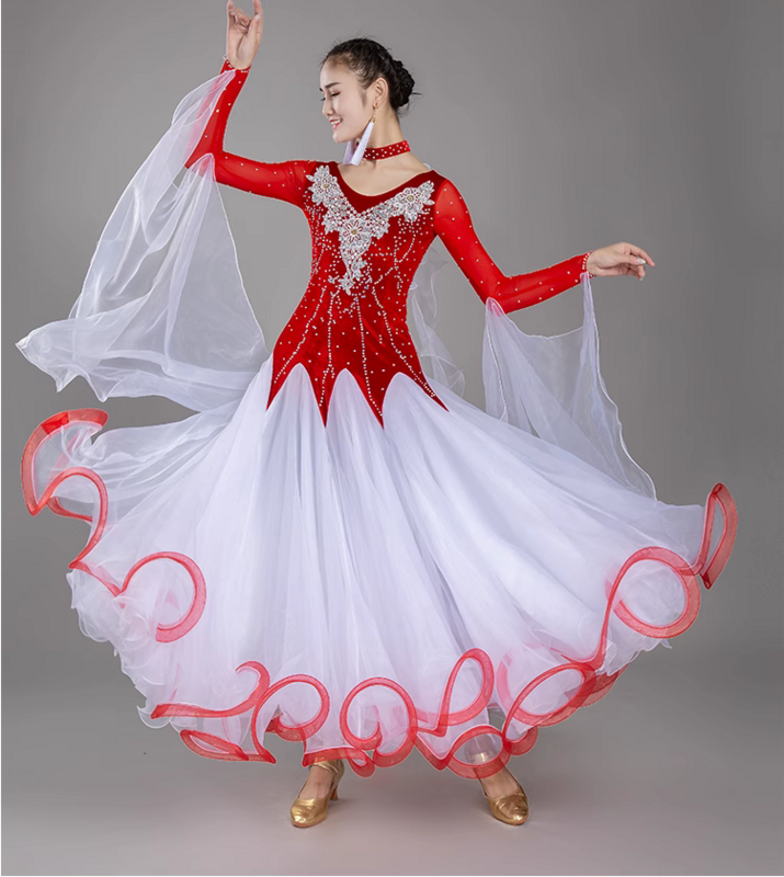 Modern Dance Grand Display Competition Dress National Standard Dance Performance abbigliamento