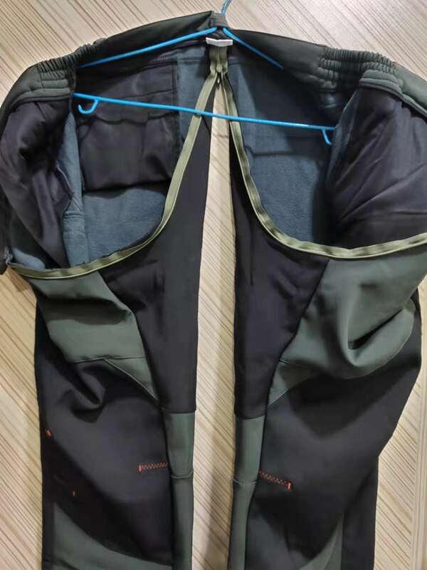 Łatwe otwieranie zamek błyskawiczny w kroczu jesienno-zimowych męskich spodnie do wędrówek pieszych Softshell wodoodporne wiatroszczelne spodnie sportowe wędrówki