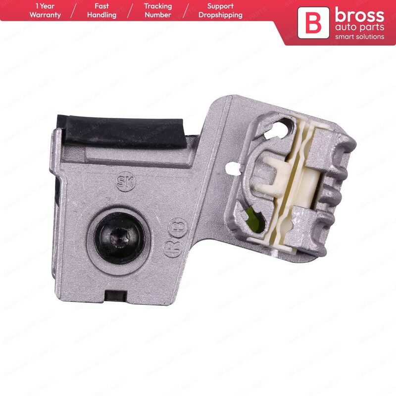 Bross Auto Parts BWR43 Electrical Power Window Regulator Clip, Metal, front Right for RB VW Golf MK4 Bora Peugeot 607 Top Store