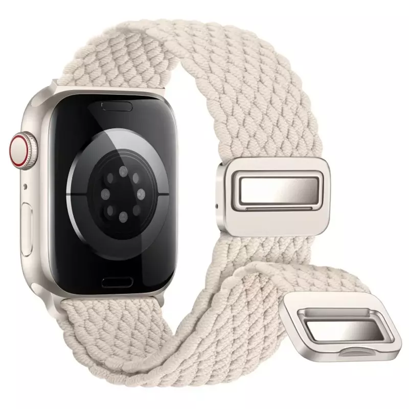 Bracelet Tressé en Nylon pour Apple Watch, Bande Ultra 2 49mm 44mm 45mm 42mm 40mm 41mm 38mm, iWatch Série 9 8 7 6 5 4 3 SE