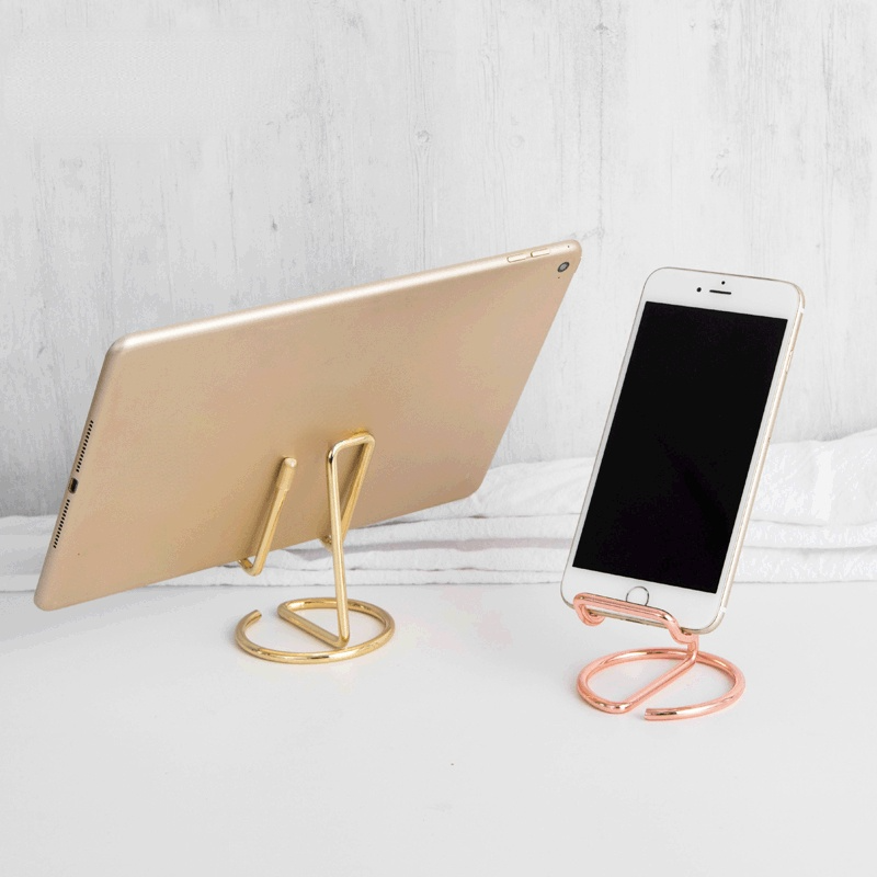 Titular do cartão bonito Gold Metal Paper Organizer Binder Clip Display Office Business para Men & Women Moda Desktop Decorative