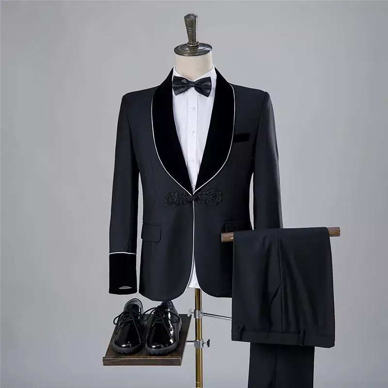 M5304  men's wedding western style suit