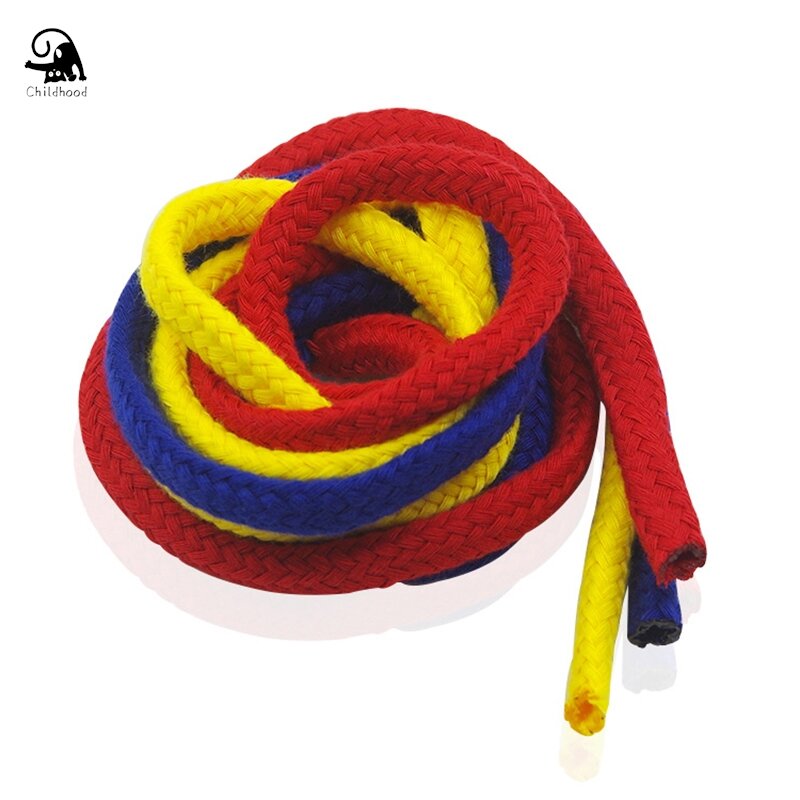 Three Strings Linking Ropes Magic Tricks Red Yellow Blue Magic Rope Close Up Street Magic Props Illusions Gimmick Accessories