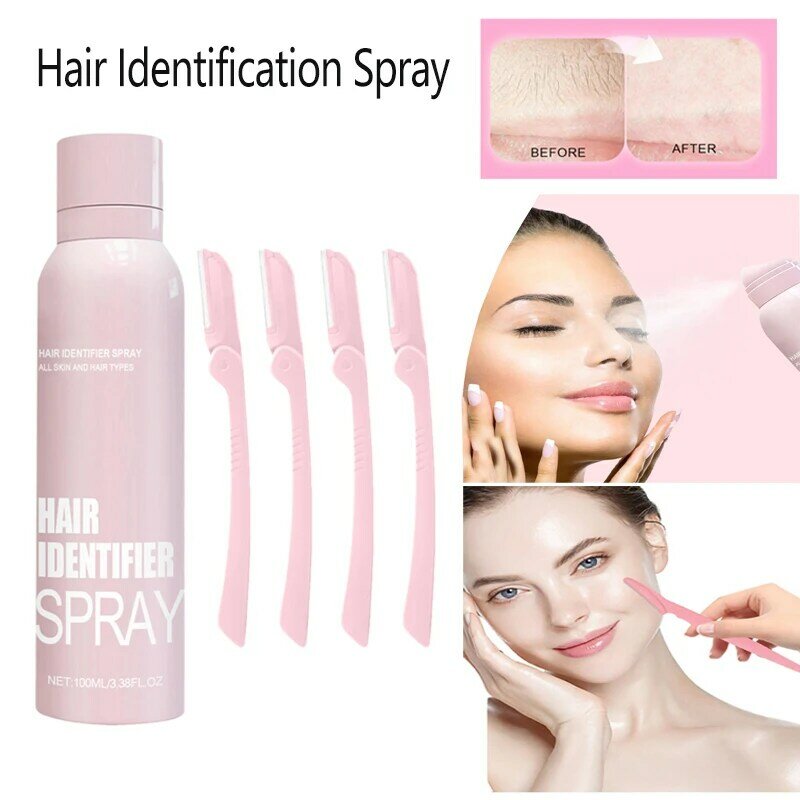 Depilator Spray do usuwania owłosienia twarzy do golenie twarzy bezbolesne włosów depilator kobiet pod pachami nogi ramiona
