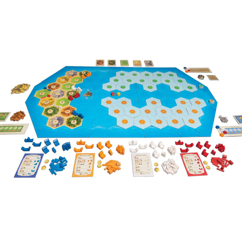 Catan: Explorers & Pirates Expansion Strategy Board Game for ages 12 and up, from Asmodee